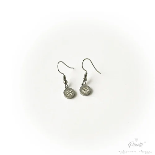 Cercei - cifre romane si pietre