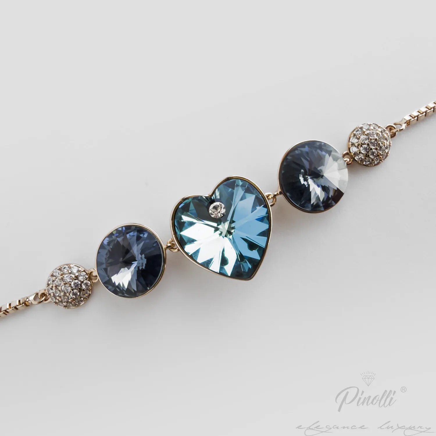 Bratara Pinolli Amore Blue Luce eleganta dama