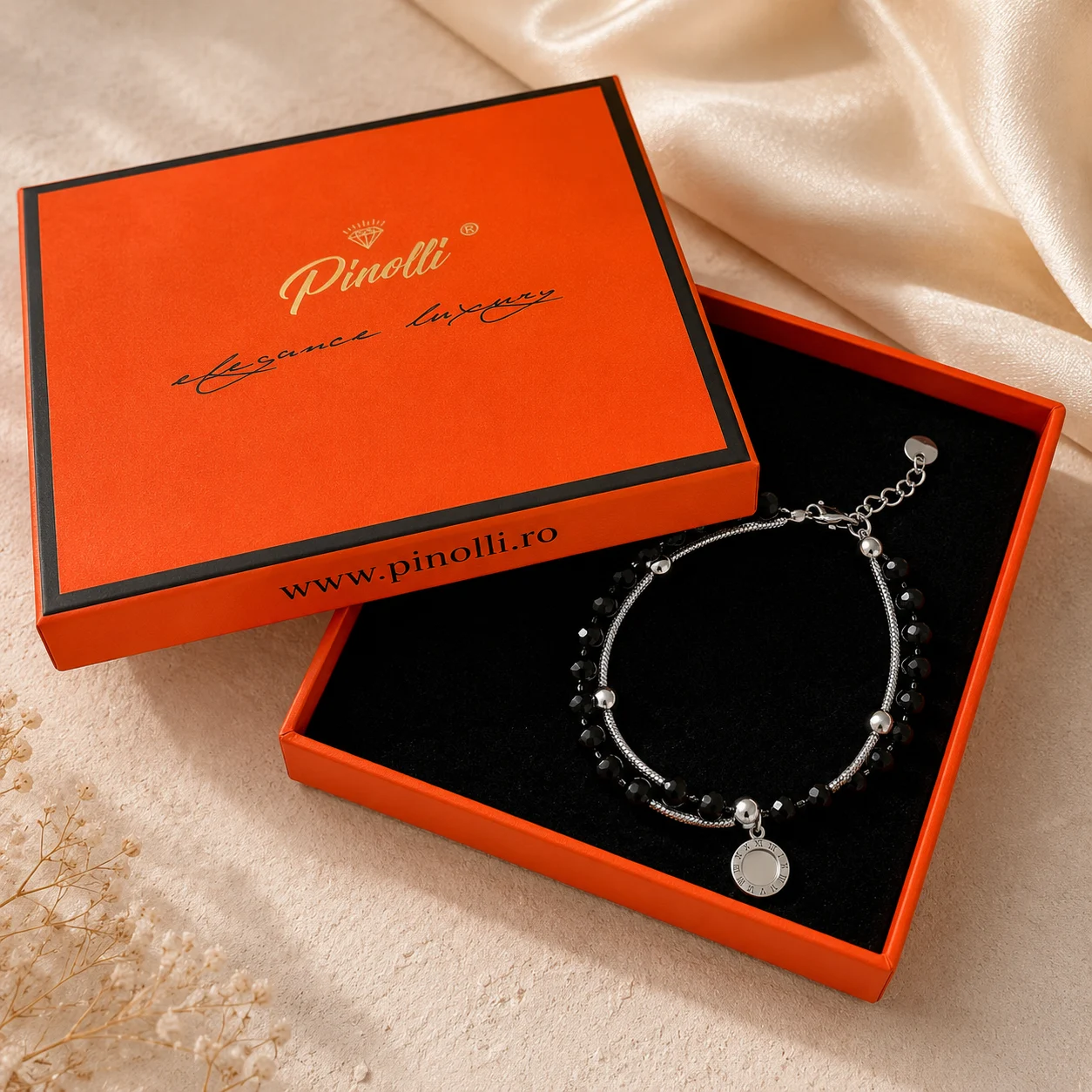 Bratara Tempus Silver Pinolli Box