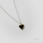 Colier Amore Perla Nero elegant dama Pinolli