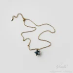 Set colier si cercei Stella Verde Oro elegant dama Pinolli