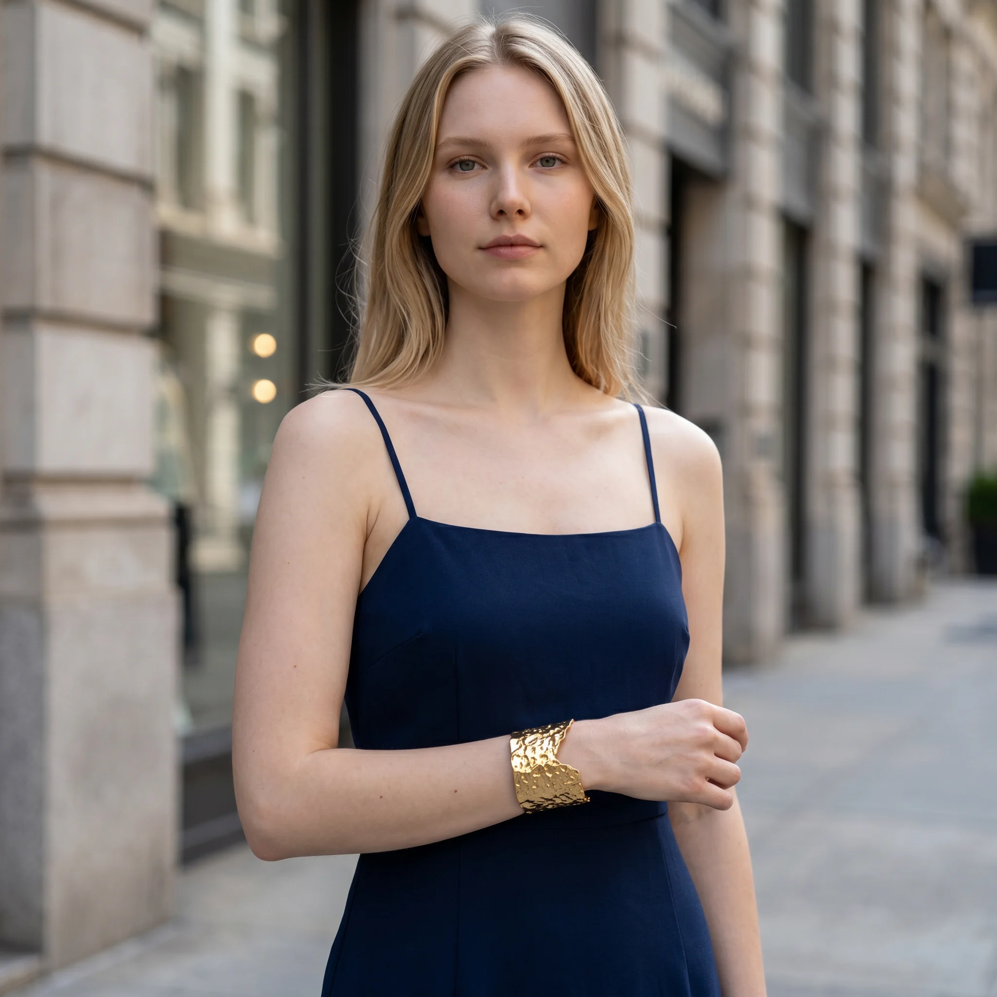 Brățară fixă Athena Gold Model Lifestyle casual