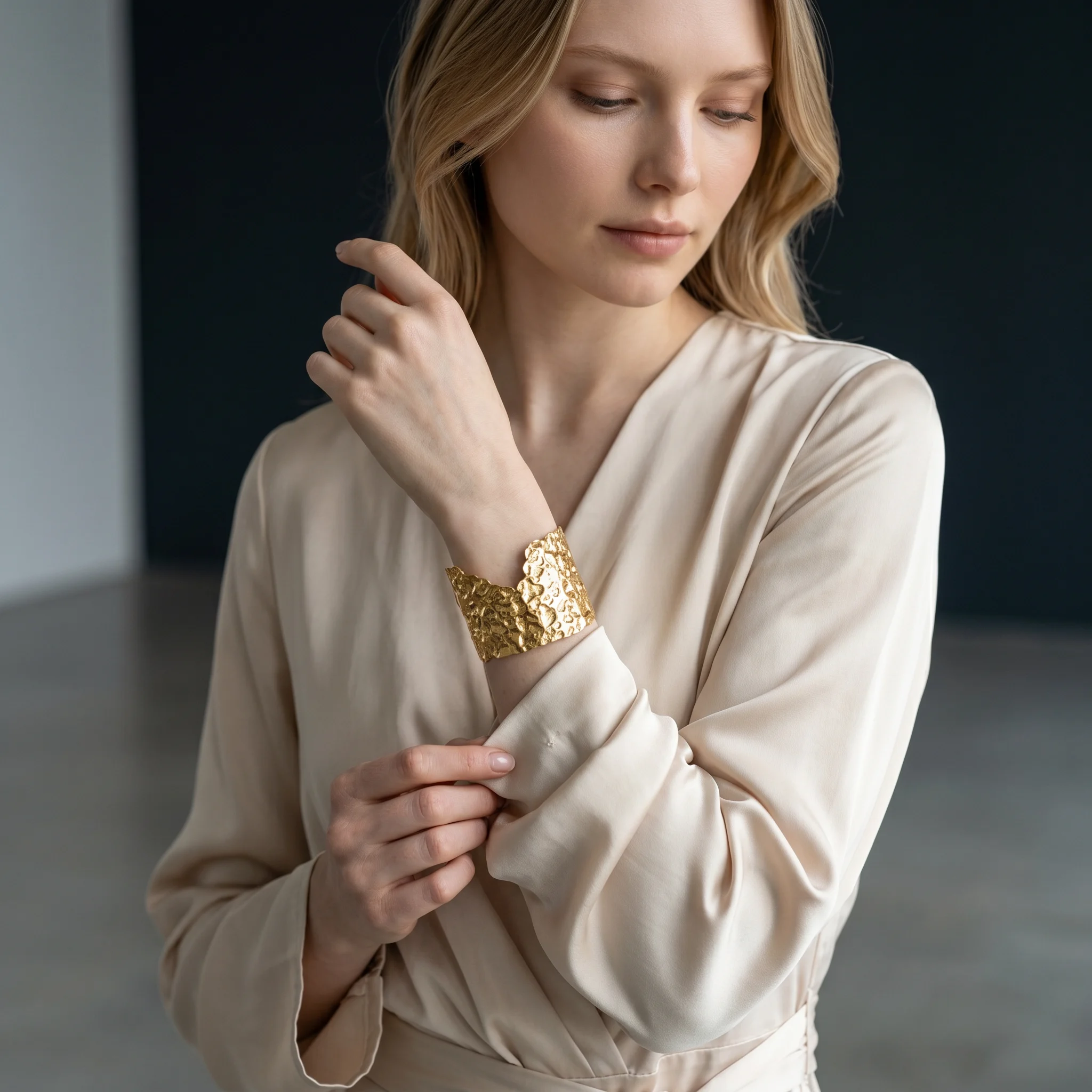 Brățară fixă Athena Gold Model Daily