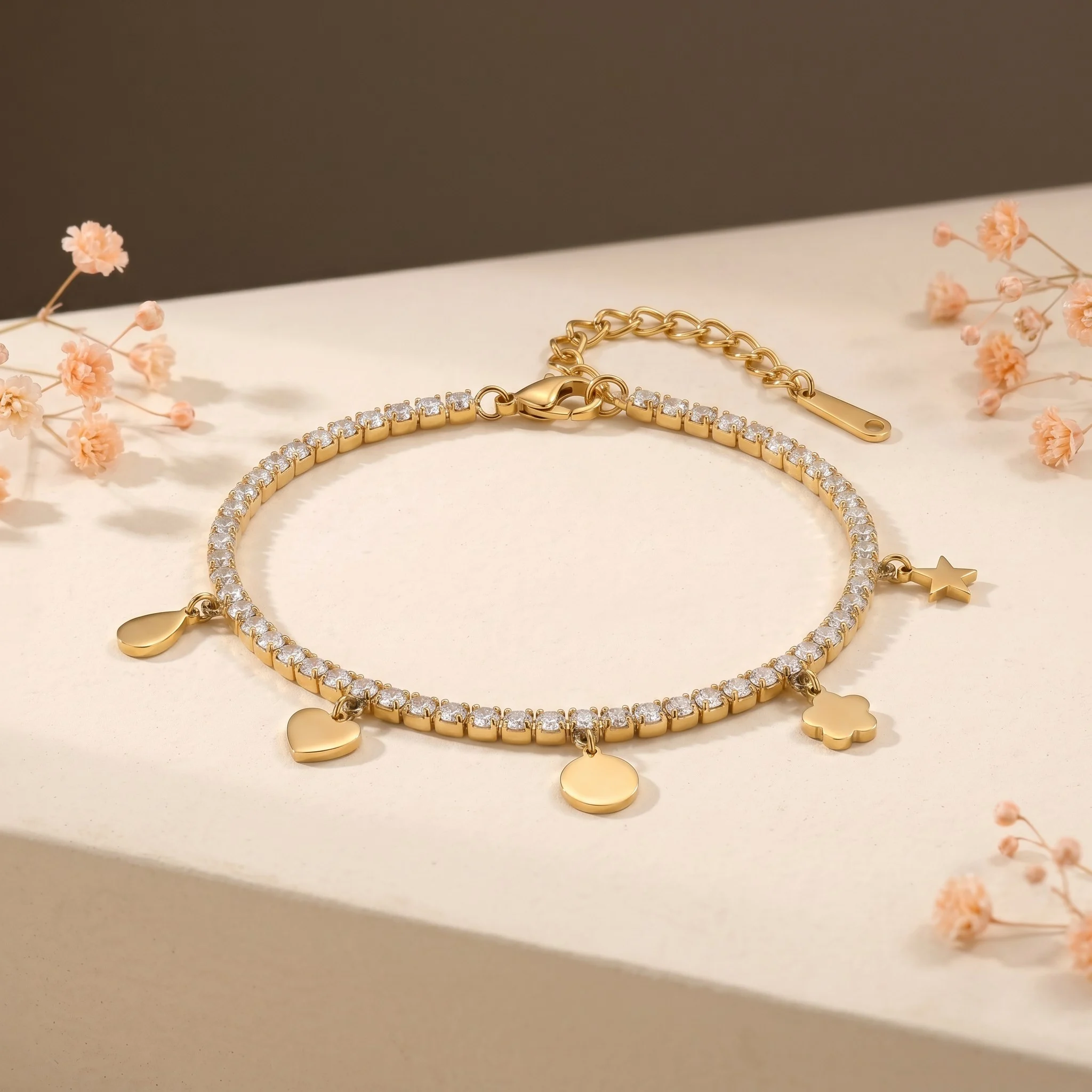 Brățară Tennis Amore Gold - imagine 2
