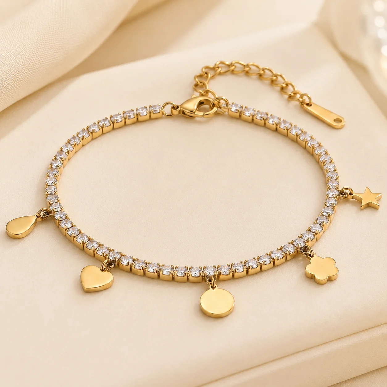 Brățară Tennis Amore Gold - imagine 3
