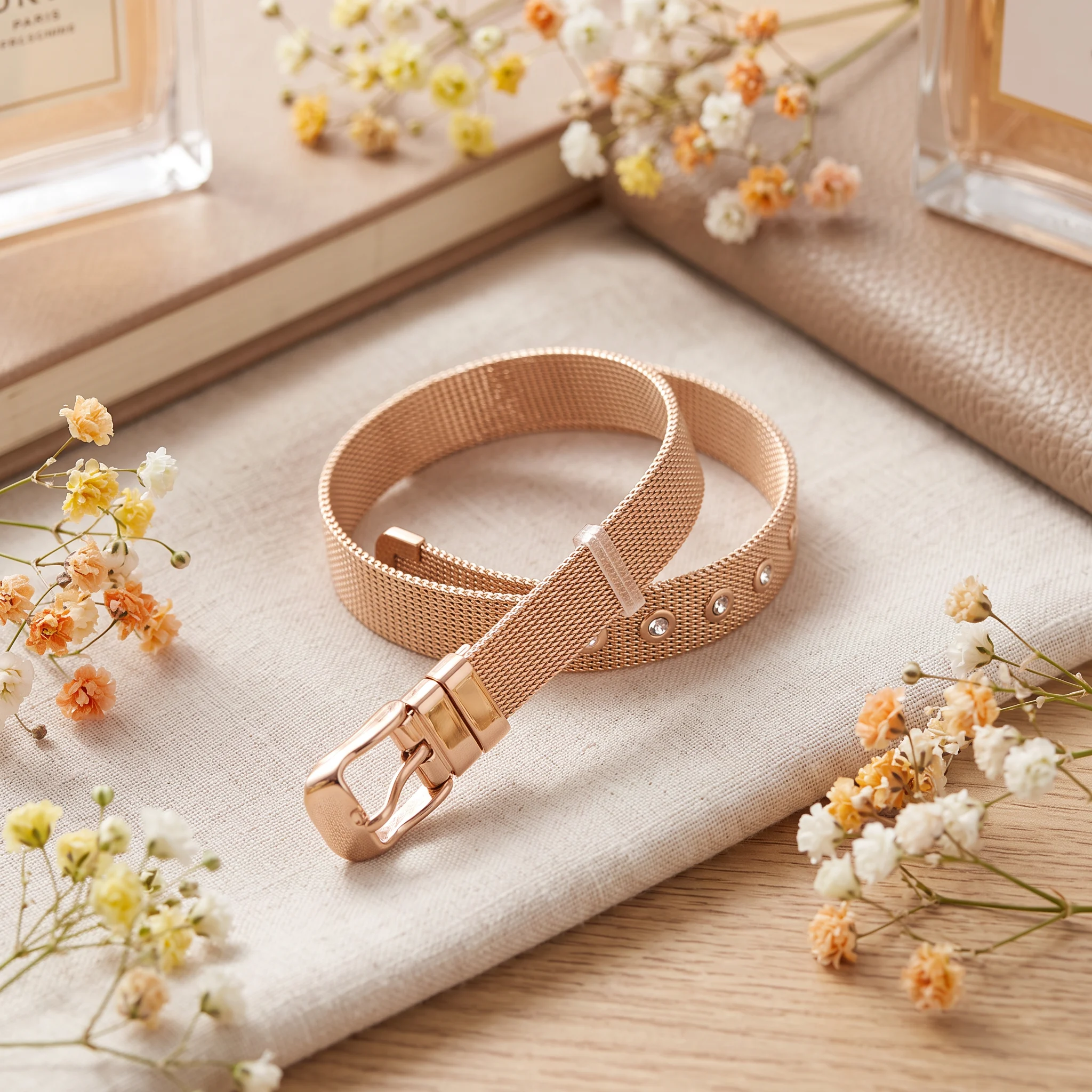 Bratara Fibbia rose gold, vedere suplimentara