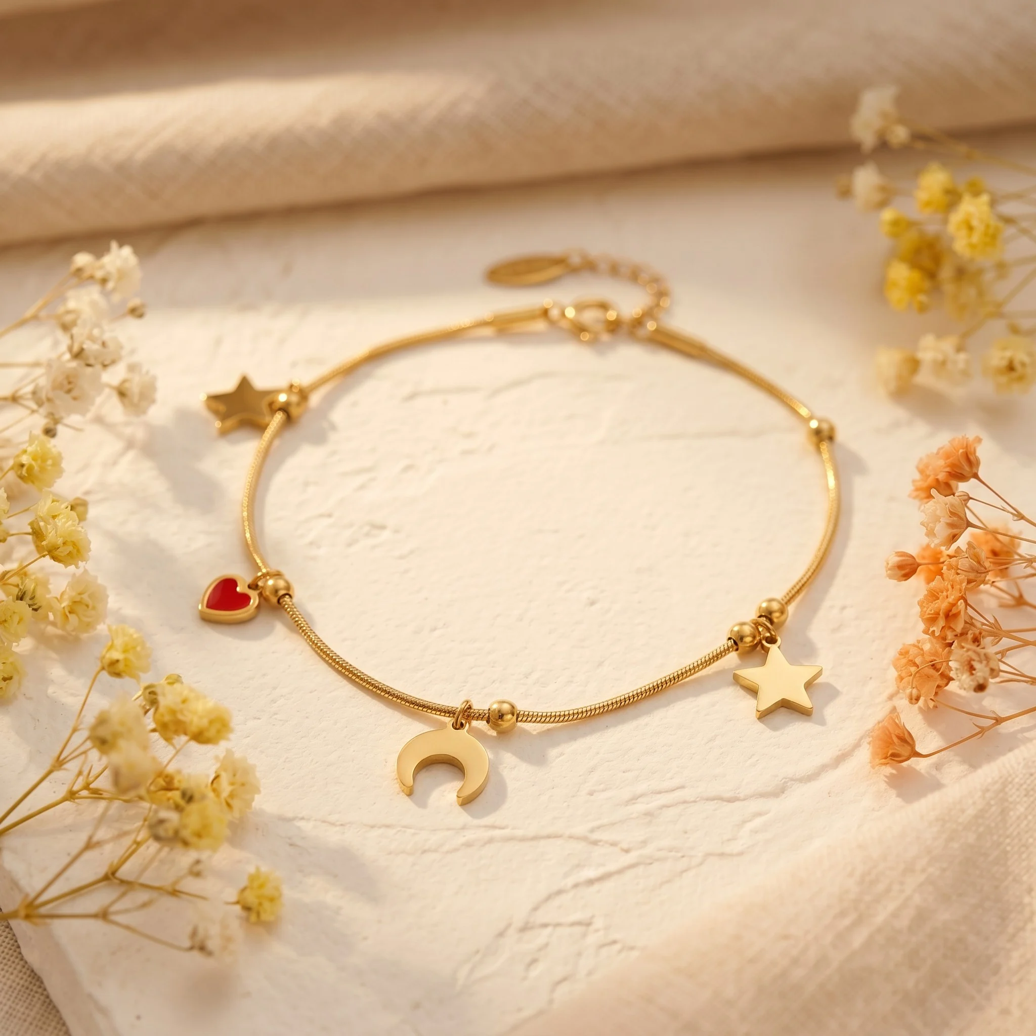 Brățară de picior Celeste Amore Gold Product