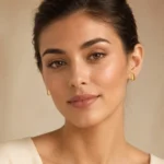 Cercei Forma Mini aur 14k cu fluture