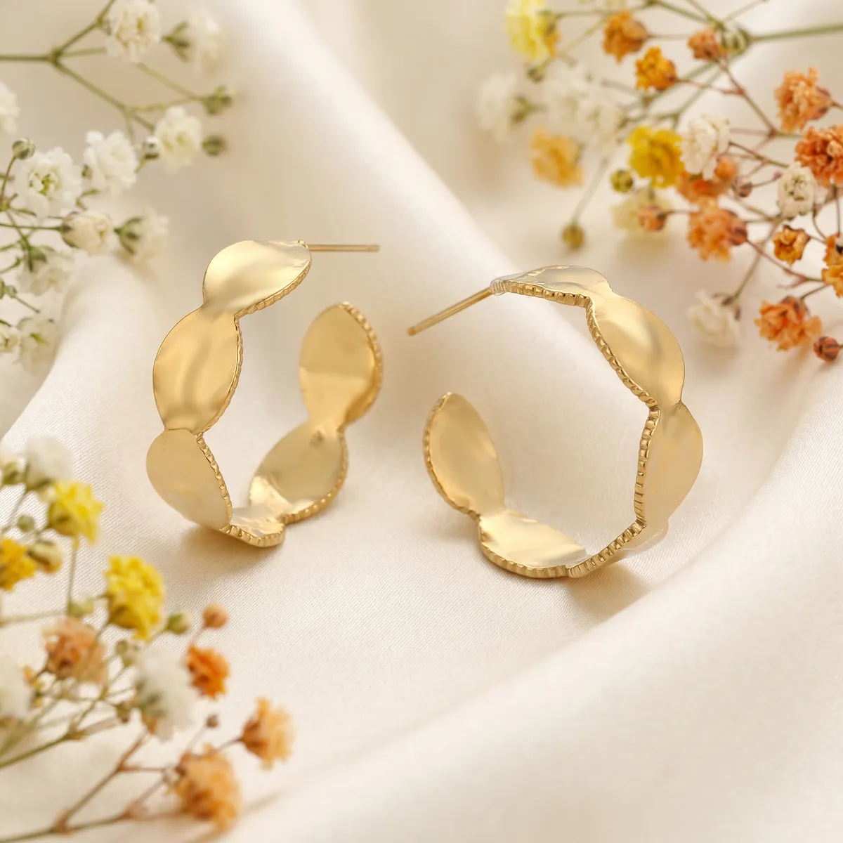 Cercei Spiga Gold - imagine 7