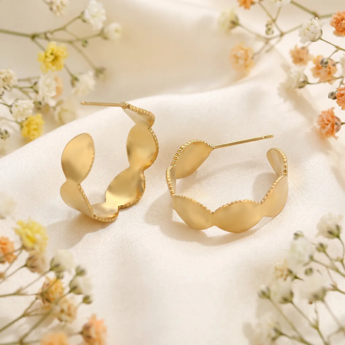 Cercei Spiga Gold - imagine 6