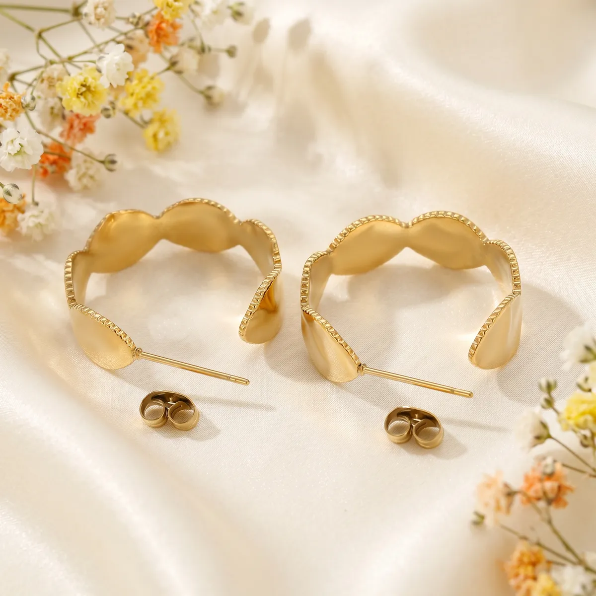 Cercei Spiga Gold - imagine 2
