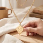 Colier Talisman auriu 24k